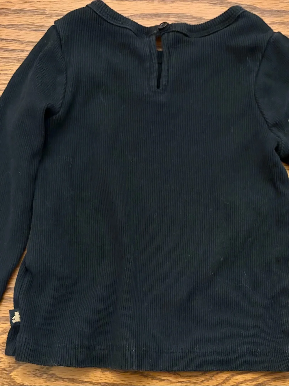 Baby Gap Kids Long-Sleeve Crewneck Tops - Black and Red